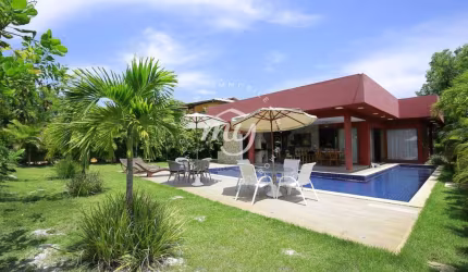 Itacimirim| Casa Alto Padrão 300 m2| 4 Suítes| Piscina com Deck| no Quinta das Lagoas