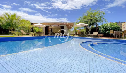 Itacimirim| Bangalô Duplex com 141m²| 3 Suítes|2 Vagas|Mobiliado|Pé na Areia
