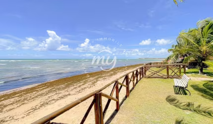 Itacimirim| Casa Terrea Com 500M2| Pé na Areia| 4 Dormitorios| 5 Vagas