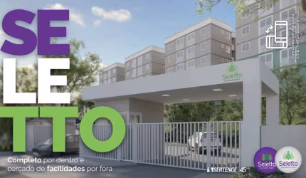 Jardim das Margaridas| Apartamentos a partir de 33m²| 1 ou 2 Dormitórios| 1 Vaga