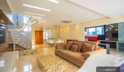 Cobertura com 4 dormitórios para alugar, 413 m² por R$ 23.158,67/mês - Batel - Curitiba/PR