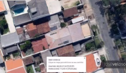 Terreno com 460 m² a venda,  por R$ 970.000 - Santa Quitéria - Curitiba/PR