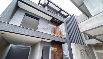 Casa em condomínio fechado com 3 quartos à venda na Rua Evaristo da Veiga, Boqueirão, Curitiba, 138 m2 por R$ 839.000