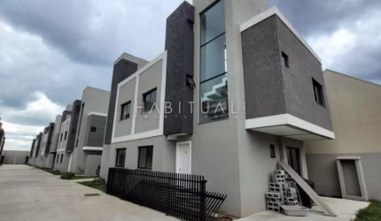 Casa em condomínio fechado com 3 quartos à venda na Rua Rodolfo Bernardelli, 569, Uberaba, Curitiba, 105 m2 por R$ 639.000