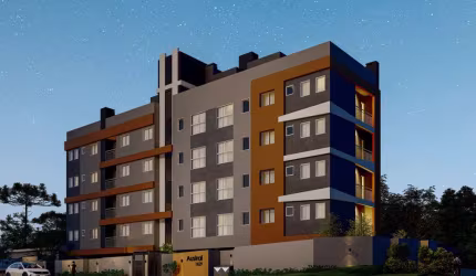 Apartamento com 2 quartos à venda na Rua Major Theolindo Ferreira Ribas, Hauer, Curitiba, 54 m2 por R$ 369.990