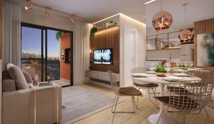 Apartamento com 1 quarto à venda na Rua Deputado Nilson Ribas, Seminário, Curitiba, 33 m2 por R$ 480.760