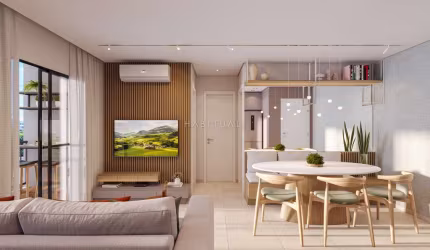Apartamento com 2 quartos à venda na Rua Agostinho Brusamolin, Cidade Industrial, Curitiba, 46 m2 por R$ 362.835