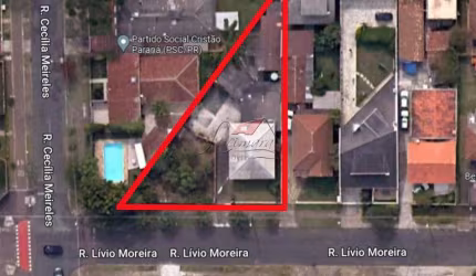Terreno à venda na Rua Lívio Moreira, 393, São Lourenço, Curitiba, 694 m2 por R$ 1.350.000