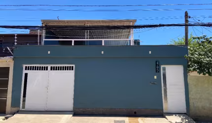 Casa para venda possui 65 m² com 3 quartos, 4 banheiros e terraço em Caioaba - Nova Iguaçu - RJ