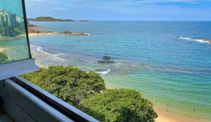 Residência à Beira-Mar: Apartamento 2 Quartos c/ Suíte, Dependência e Vista Panorâmica do Mar