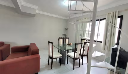 Cobertura duplex com 3 quartos, à venda em Guarapari na Enseada Azul.