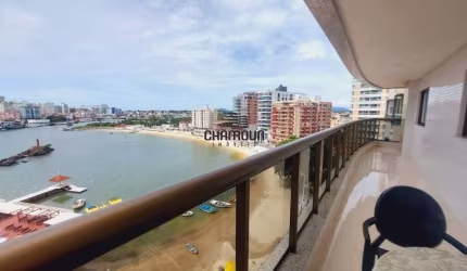 Apartamento a venda frente mar com 96 m² com 3 quartos, 2 vagas e lazer na Prainha - Guarapari ES