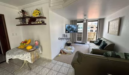 Apartamento de 2 quartos, varanda e 1 vaga de garagem a venda na Praia do Morro, Guarapari/ES.