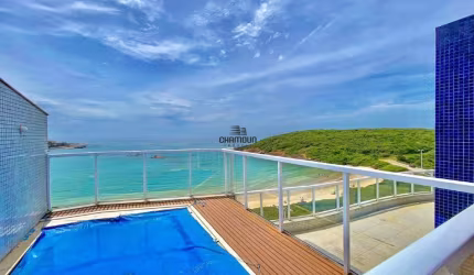 Cobertura alto padrão 4 quartos, à venda em Guarapari na Enseada Azul.