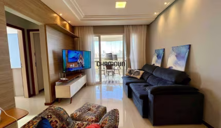 Apartamento à venda, 3 quartos, 2 suítes, 2 vagas, Praia do Morro - Guarapari/ES