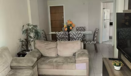 Apartamento com 2 quartos, varanda e 1 vaga de garagem a venda na Praia do Morro, Guarapari/ES.