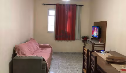 Apartamento de um quarto sem garagem