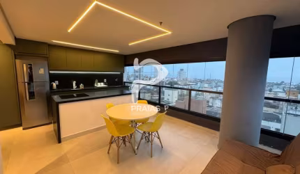 Apartamento com 1 quarto à venda na Begônia, --, Enseada, Guarujá por R$ 620.000