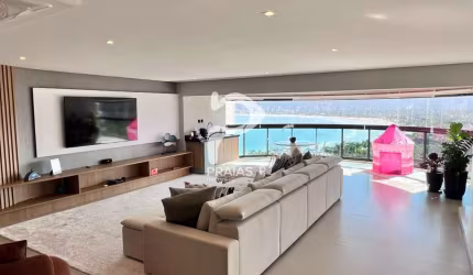 Apartamento com 5 quartos à venda na Caminho das Tartarugas, --, Enseada, Guarujá por R$ 3.800.000