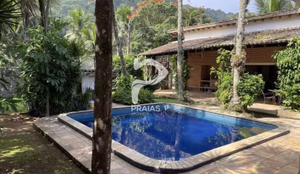 Casa em condomínio fechado com 5 quartos à venda na José Giacometti, --, Balneário Praia do Pernambuco, Guarujá por R$ 800.000