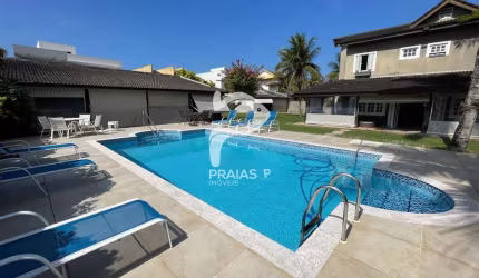 Casa em condomínio fechado com 5 quartos à venda na Victorio Arthur Cavini (rua 01), --, Jardim Acapulco, Guarujá por R$ 4.000.000