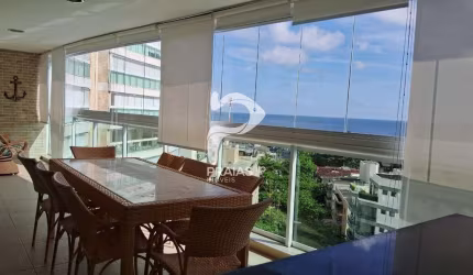 Apartamento com 3 quartos à venda na Rua Dona Vitória Yunes Stefano, --, Enseada, Guarujá por R$ 1.350.000