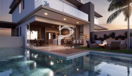 Casa em condomínio fechado com 4 quartos à venda na Alameda Manila, --, Riviera, Bertioga por R$ 5.750.000