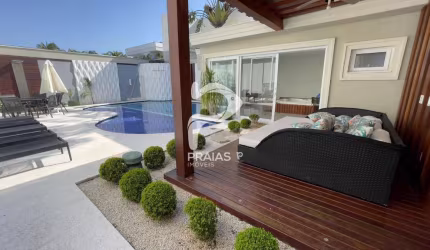 Casa em condomínio fechado com 5 quartos à venda na Milton Mussa Gaze (av. 09), --, Jardim Acapulco, Guarujá por R$ 5.000.000
