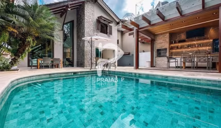 Casa em condomínio fechado com 4 quartos à venda na Passeio Iguaçu, --, Riviera, Bertioga por R$ 4.100.000