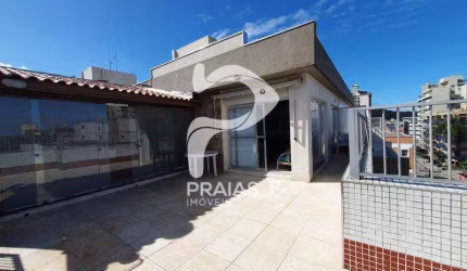 Cobertura com 4 quartos à venda na Rua Bandeirantes, --, Enseada, Guarujá por R$ 700.000