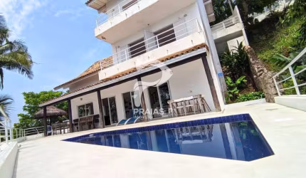 Casa em condomínio fechado com 4 quartos à venda na Rua Pescada, --, Enseada, Guarujá por R$ 5.000.000
