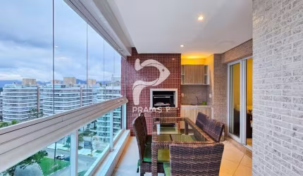 Apartamento com 4 quartos à venda na Alameda Jurua, --, Riviera, Bertioga por R$ 3.700.000