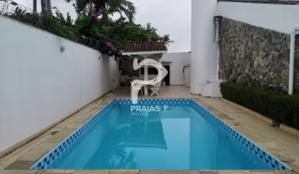 Casa com 6 quartos à venda na Coqueiros, --, Balneário Praia do Pernambuco, Guarujá por R$ 1.500.000