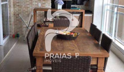 Apartamento com 3 quartos à venda na Caminho das Tartarugas, --, Enseada, Guarujá por R$ 1.200.000