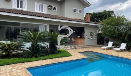 Casa em condomínio fechado com 4 quartos à venda na Dois, --, Enseada, Guarujá por R$ 2.650.000