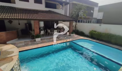 Casa em condomínio fechado com 5 quartos à venda na Passeio Tipuana, --, Riviera, Bertioga por R$ 4.700.000