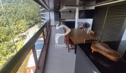 Apartamento com 3 quartos à venda na Dois, --, Morro Sorocotuba, Guarujá por R$ 1.250.000