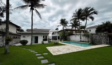 Casa em condomínio fechado com 6 quartos à venda na Vereadora Magdalena Oggiano (rua 05), --, Jardim Acapulco, Guarujá por R$ 4.000.000