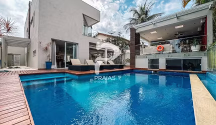 Casa em condomínio fechado com 5 quartos à venda na Passeio da Floresta, --, Riviera, Bertioga por R$ 6.800.000