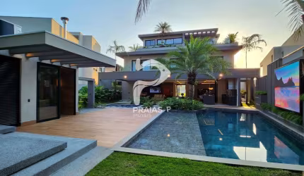 Casa em condomínio fechado com 7 quartos à venda na Alameda Guadalupe, --, Riviera, Bertioga por R$ 24.900.000