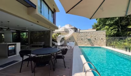 Casa em condomínio fechado com 5 quartos à venda na Alameda Canavieiras, --, Riviera, Bertioga por R$ 8.000.000