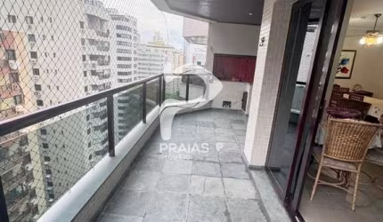 Apartamento com 3 quartos à venda na Rua Santos, --, Pitangueiras, Guarujá por R$ 950.000