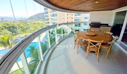 Apartamento com 4 quartos à venda na Caminho das Tartarugas, --, Enseada, Guarujá por R$ 2.500.000