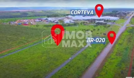 Lote comercial  a venda de 1000 m² no 3º Distrito Industrial - Formosa GO