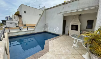Cobertura com 3 quartos à venda na Enseada, Guarujá  por R$ 700.000