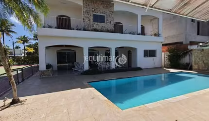 Casa em condomínio fechado com 7 quartos para alugar no Jardim Acapulco, Guarujá  por R$ 17.000