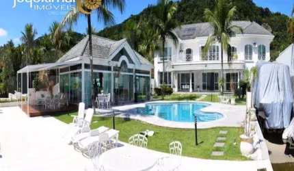 Casa em condomínio fechado com 5 quartos à venda no Balneario Praia do Perequê, Guarujá  por R$ 13.400.000