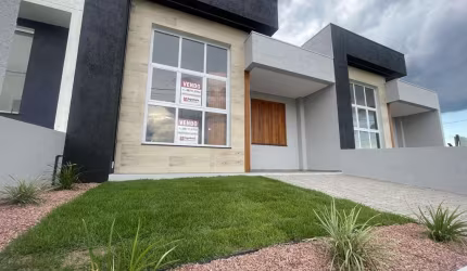 OPORTUNIDADE!!! Casa nova em Osório, no bairro Bosques do Albatroz.