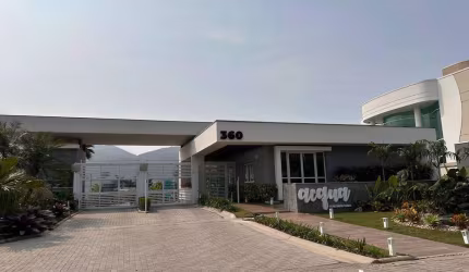 Terreno Fundo Lago com 150m2 no Acqua Condomínio Clube