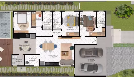 Casa na Barra dos Coqueiros 3/4